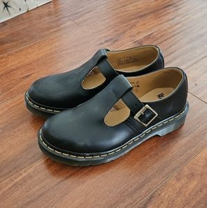 Dr Martens polley black mary janes
